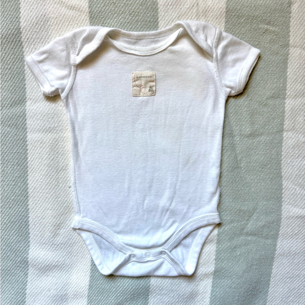 3/$10 Sale 0-3mo Burt’s Bees Bodysuit